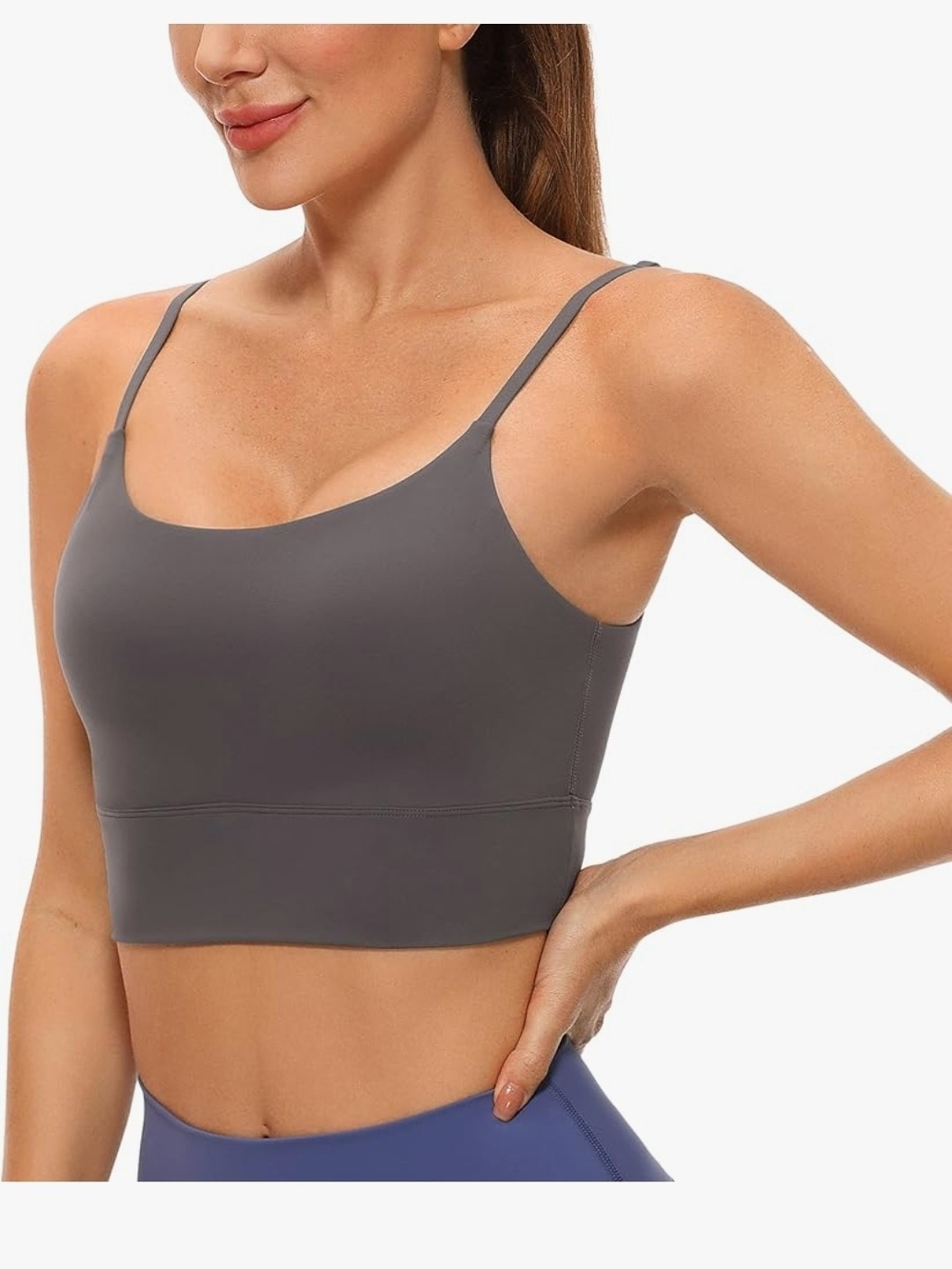 CRZ YOGA V Back Longline Sports Bras
Medium Support, Removable Pads, Yoga, Brus